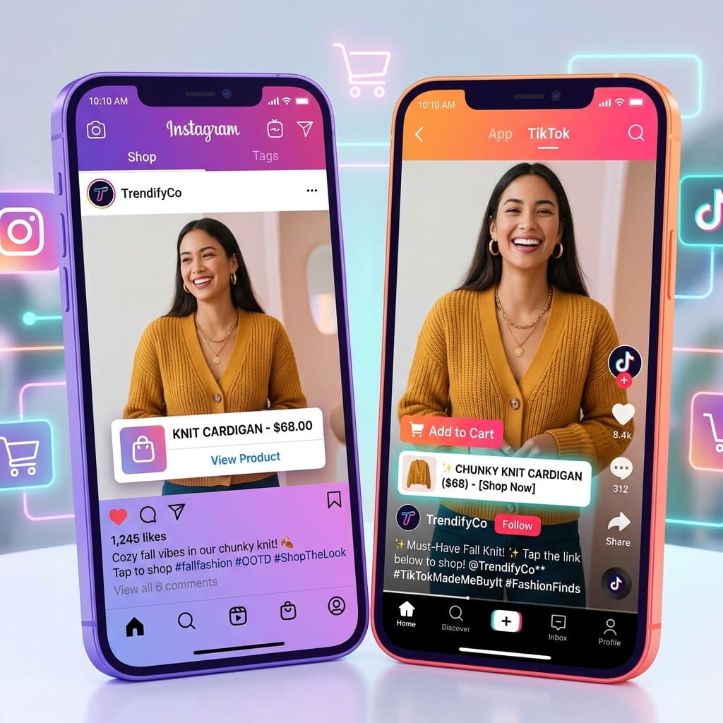 Reach customers on social media